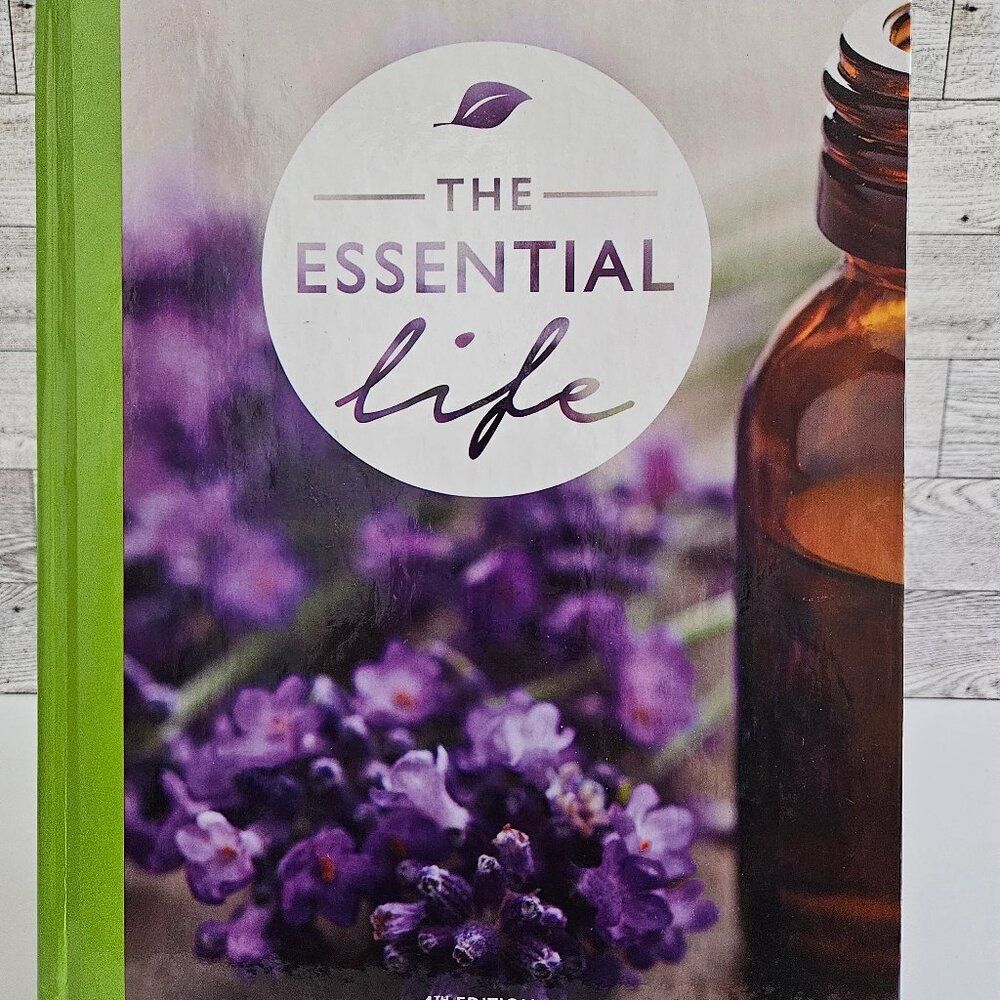 The Essential Life Hardcover Book with Essential Oils and Rollerballs Bundle